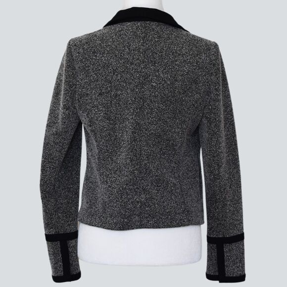 CALVIN KLEIN Women’s Fly Away Jacket Gray / Black Size S - Picture 4 of 8